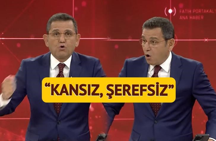 Fatih Portakal, 'bunları deşifre etmek gerekiyor' diyerek canlı yayında açtı ağzını yumdu gözünü: Kansız, şerefsiz